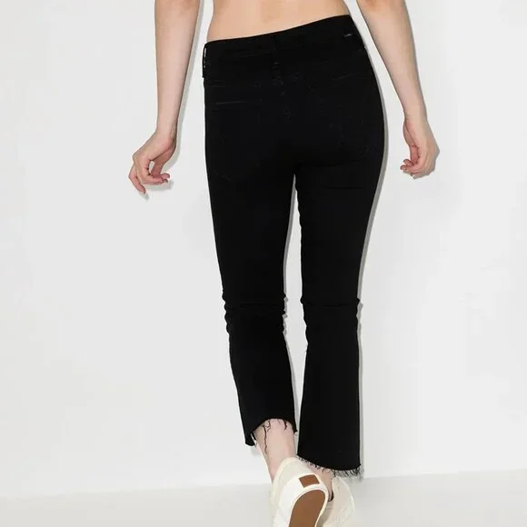 Mother / Insider Crop Step Fray 28
